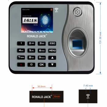 Máy chấm công vân tay giá rẻ 6300Pro-Wifi